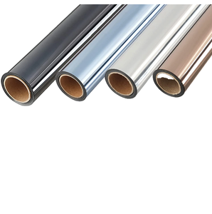Película Decorativa para Ventanas de PVC, Moderna, de Una Vía, Reflectante, Autoadhesiva, para Privacidad en Exteriores, Venta al Por Mayor de Fábrica - Product Image 1