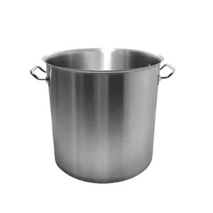 Restauurant Modern Style Commercial stainless steel soup pot large capacity stock pot home industrial kitchen cooking pot