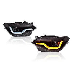 Fari Auto TYPY per <span class=keywords><strong>BMW</strong></span> Serie 1 <span class=keywords><strong>F20</strong></span> 2012-2015, Luci LED con Indicatori di Direzione Dinamici e DRL, Accessori Auto - Product Image 1