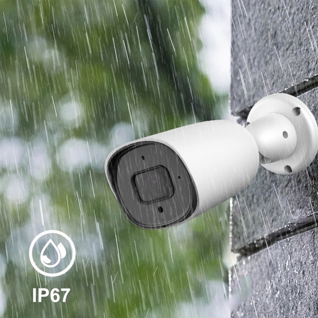 Outdoor IP67 Security Monitoring Cctv Road Factory Warehouse Home Garden All in One LED Bullet Camera With Light