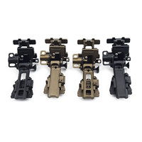 Système de montage tactique léger et réglable Sotac en aluminium pour casque, compatible avec les caméras de vision nocturne PVS15 PVS18 (monture queue d'aronde)