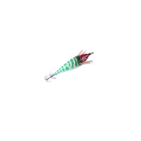 Leurre dur de pêche en eau salée pour calamar, motif dragon, ligne fluorescente, simulation horizontale, lumière nocturne, en plastique, pour crevettes, Luya