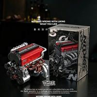 PB PB8861 2026 NUEVO Kit de Modelo de Motor Mecánico 4G63, Material ABS, Escala 1:8, 918 Piezas, Juguetes Coleccionables, Regalo, Juego de Bloques de Construcción