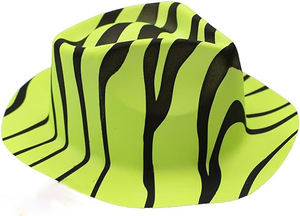 Chapeaux <span class=keywords><strong>de</strong></span> fête amusants, chapeaux <span class=keywords><strong>de</strong></span> fête en plastique néon, chapeaux <span class=keywords><strong>de</strong></span> fête à imprimé animal - Product Image 2