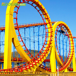 Nuovissimo moderno per adulti e bambini attrazioni da brivido parco divertimenti grandi montagne russe a buon mercato per la vendita - Product Image 1