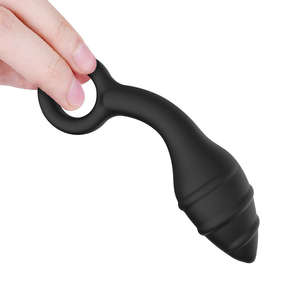 Toptan Zesi marka seksi kedi pençe silikon su geçirmez Anal Plug ile gerçek dokunmatik duygu köpek etiketi çan popo fiş SM Anal Dilation - Product Image 2