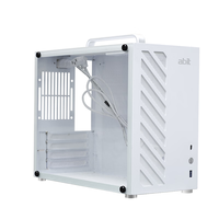 Panneau latéral en verre Boîtier pour ordinateur de jeu Micro ATX Mini ITX MATX Boîtier pour ordinateur portable élégant et compact