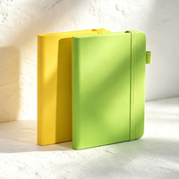 Carnet personnalisable en PU rigide avec impression personnalisée des pages intérieures et des illustrations, journal personnalisé multi-couleurs mates pour un usage quotidien