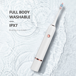 Spazzolino Elettrico Sonico Risun T2403B3 di Alta Qualità per Adulti - Ricarica Wireless, Sensore di Pressione, Allarme Vibrazione LED, IPX7 - Product Image 1