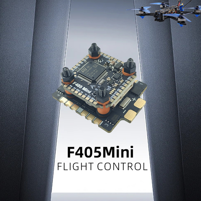 F405 Mini Flight Stack F405 Mini FC 55A/60A/70A ESC 3-6S Lipo 20x20mm ICM42688 Gyro for Remote Control FPV Racing Drone