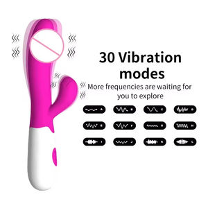 Spot Rabbit Wand <b>Vibrator</b> Clitoral Stimulator Massager Double Motor <b>Dildo</b> Sex Toy for Women 100% Waterproof Built-In - Product Image 2
