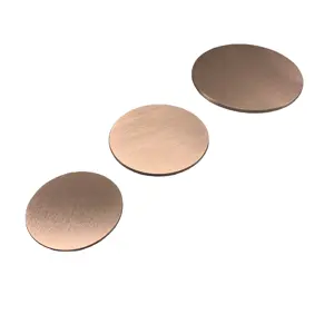 Supplier high purity 4N5 Cu copper plate copper sputtering target metal material for PVD coating magnetron sputtering