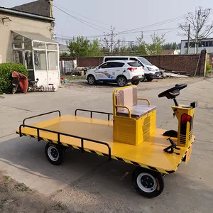 Best-selling Industry To Protect The Flat Environmental Protection Electric Flat Four-wheeler Transport Vehicle