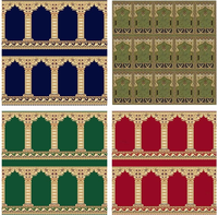 Tapis de mosquée personnalisé fait à la machine écologique pour hôtel salle de bal 5 étoiles restaurant de luxe tapis de prière mur à mur