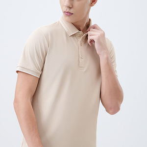 Nouveaux Polos Athlétiques Anti-Plis Personnalisés Tendance – T-Shirts Courts de Sport et de <span class=keywords><strong>Golf</strong></span> Brodés à Motif Uni - Product Image 5