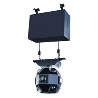 Meilleures ventes : Anneau cinétique robuste à LED DMX avec treuil pour scène, idéal pour les discothèques, soirées et spectacles