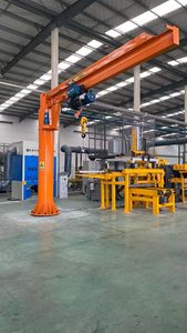 Điện 360 °   Cần cẩu cần trục xoay tự do có bánh răng truyền động với chức năng xoay 360 độ bằng tay °   Sản phẩm cần cẩu xoay - Product Image 6