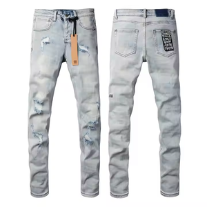 <span class=keywords><strong>Jeans</strong></span> Ksubi da <span class=keywords><strong>Uomo</strong></span> di Altissima Qualità in Denim Stile Streetwear Pantaloni <span class=keywords><strong>Slim</strong></span> <span class=keywords><strong>Fit</strong></span> a Gamba Dritta Media con Effetto Baffature e Lavaggio Distressed - Product Image 3