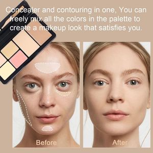 Paleta de Maquillaje de Marca Privada HOT Face Cosmetics, Crema Correctora Mineral para Control de Grasa, 8 Colores Naturales, Resistente al Agua - Product Image 4