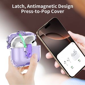 Étui de protection transparent électroplaqué en TPU de deuxième génération DDLT Pro2 pour écouteurs (éco-responsable) - Product Image 2