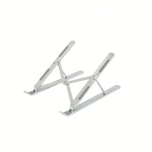 Nouveau support portable en aluminium pour ordinateur 2025 – Réglage de la hauteur en 6 positions, patins en silicone antidérapants, ouverture rapide en 1 seconde sans outils pour ordinateur portable - Product Image 1