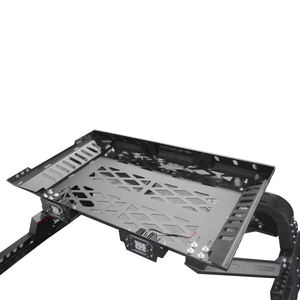 Con cesta de carga de techo Led Light 4X4 <span class=keywords><strong>Steel</strong></span> Pick up Truck Anti Sport Roll Bar para Ford Ranger - Product Image 2