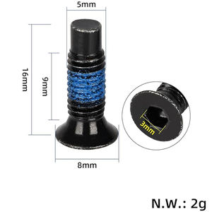 6 vis d'origine pour guidon avec clé pour scooters électriques <span class=keywords><strong>Ninebot</strong></span> <span class=keywords><strong>Max</strong></span> G30 - Product Image 3