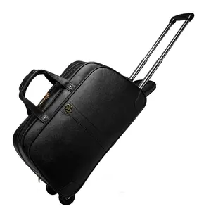 YX16886 Yoixin Small Genuine Leather Suitcase Bag With Trolley Luxury Travel Suitcase Bag