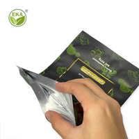 Sacs à fermeture éclair réutilisables Sacs en mylar d'emballage de poudre de champignons Sacs en plastique comestibles personnalisés pour les aliments