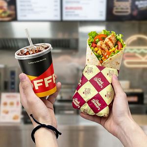 Custom Printing Eco-Friendly Recyclable Food Grade Sandwich Burger French Fries Grease Proof Wrapping <b>Paper</b> with Logo - Product Image 3