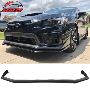 Fits For Subaru WRX STI 15-21 V-Limited Style Front Bumper Lip <b>Splitter</b> Unpainted PP Auto Parts Automotive Accessories - Product Image 1
