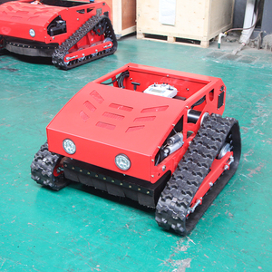 迅速配送 CE認証 9馬力 スマートロボット芝刈り機 224cc 4ストロークエンジン 55cm刈幅 200mリモコン DIYグレード - Product Image 2