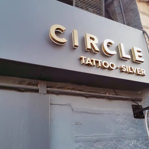 Kênh thư signage đầy đủ Acrylic Led IP65 thời tiết miễn phí-đứng cho kinh doanh ngoài trời Xây Dựng Công ty chiếu sáng trang trí nội thất - Product Image 1