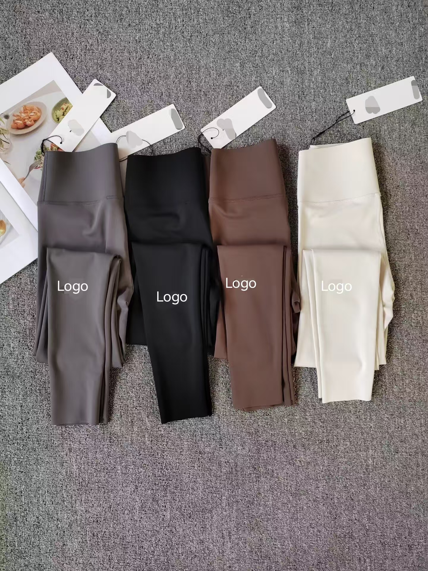 A2New Style Thick-fabric Sports Yoga Pants for Comfortable Plus-size, with Abdominal and Hip Support