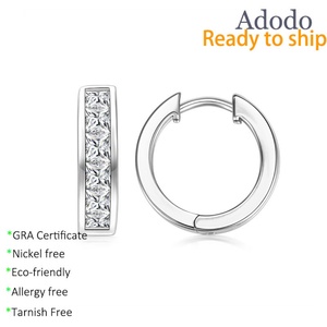 Fashion Copper 14k Gold Filled Channel Setting Princess Cut 3mm Zircon Simple Trendy Daily Wear Unisex Jewelry - Product Image 1
