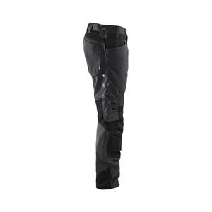 BLAKLADER - 155618609699D104 Pantalones sin bolsillos para uñas Gris medio/Negro-EAN 7330509764916 PANTALONES DE TRABAJO DE CARGA - Product Image 3