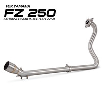 Collecteur d'échappement FZ25 pour Yamaha FZ250 FZS25 FZS250 FAZER25 FZ/FAZER 25/250/S25/S250 Kit d'échappement moto avec tube collecteur 51MM