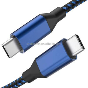 60 w 100 w typ c bis typ c nylon geflochtenes datenkabel 5 a super-schnelles aufladen 1 m 2 m <span class=keywords><strong>usb</strong></span> c <span class=keywords><strong>android</strong></span> adapter schnelles ladekabel - Product Image 2