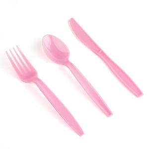 Fabrieksgemaakte gouden besteklepels, wegwerplepels, gouden plastic vorken, gouden plastic bestekset voor bruiloften, plastic bestek - Product Image 2