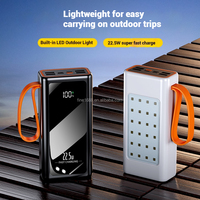 22.5W Charging Super Fast 50000mAh Type-C Charging Fast Bidirectional charging External reverse camping full air