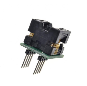 SOIC8 SOP8至DIP8宽体座宽200mil编程器适配器插座蓝色 - Product Image 3