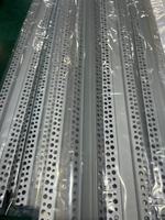 Profilé en aluminium extrudé pour plafond et mur en plâtre, profilé LED mince W62xH14mm, encastré, avec bride
