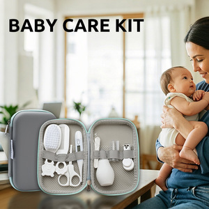 Factory Supply Plastic Baby Comb Nasal Aspirator Set Thermometer <strong>Care</strong> <strong>Package</strong> 8-Piece Baby <strong>Care</strong> Kit - Product Image 2