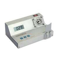 Termómetro de aire caliente portátil con pantalla LCD de 196 dígitos, alimentado por batería de 9V, para desoldar, con rango de 0-800°C y termopar tipo K