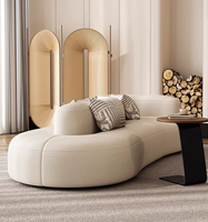 Canapé modulaire Chesterfield en cuir double face de designer, forme unique, pour salon, sensation de luxe léger et haut de gamme