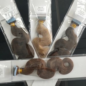Extensiones de cabello humano virgen de alta calidad Jasminebeauty, con cinta adhesiva doble, extensiones de cabello ruso con cinta adhesiva. - Product Image 4