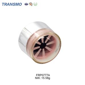 Boîte à poudre vide personnalisable avec logo, étui rond blanc pour fard à joues, emballage pour poudre - Product Image 4