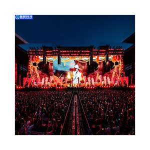Pushunled Led Wand paneele Hochwertige 3D-Werbung Display Vermietung Xxx LED <span class=keywords><strong>Video</strong></span> Vorhang Bildschirm P3.91 Für Bühnen hintergrund