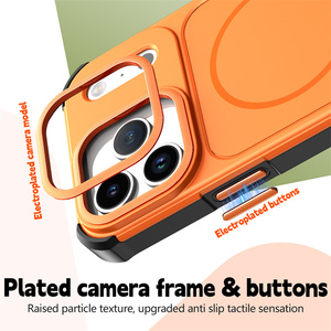 Nouvelle coque de protection magnétique antichoc mate pour iPhone 17 16 15 Pro Max avec aimant puissant et finition givrée - Product Image 4