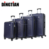 4PCS Grande Capacité ABS Trolley Travel Bagages Sets avec Vacuum Bag Spinner Caster Business Suitcase Travel Bags 20/24/28/32inch